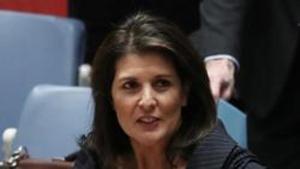 UN Nikki Haley has said that Pakistan harbours terrorists who ‘go out and try to kill American soldiers.’(Reuters Photo) UN Nikki Haley has said that Pakistan harbours terrorists who ‘go out and try to kill American soldiers.’(Reuters Photo)