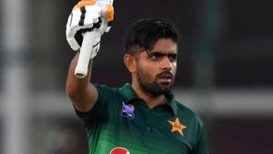 Pakistan's batsman Babar Azam.(AFP) Pakistan's batsman Babar Azam.(AFP)
