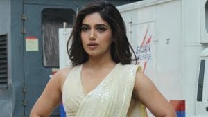 Bhumi Pednekar at the trailer launch of her upcoming film Pati Patni Aur Woh in Mumbai.(IANS) Bhumi Pednekar at the trailer launch of her upcoming film Pati Patni Aur Woh in Mumbai.(IANS)