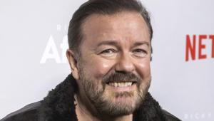 Ricky Gervais attends a screening of Netflix's After Life at the Paley Center for Media in New York. Gervais is returning to host the Golden Globe Awards. Gervais is returning to host the Golden Globe Awards, which will be held at the Beverly Hilton Hotel on Jan. 5, 2020 and aired live on NBC. (Photo by Charles Sykes/Invision/AP, File)(Charles Sykes/Invision/AP) Ricky Gervais attends a screening of Netflix's After Life at the Paley Center for Media in New York. Gervais is returning to host the Golden Globe Awards. Gervais is returning to host the Golden Globe Awards, which will be held at the Beverly Hilton Hotel on Jan. 5, 2020 and aired live on NBC. (Photo by Charles Sykes/Invision/AP, File)(Charles Sykes/Invision/AP)