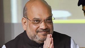Union Home Minister Amit Shah said before this, in no state was so much time given to parties to prove their majority.(PTI Photo) Union Home Minister Amit Shah said before this, in no state was so much time given to parties to prove their majority.(PTI Photo)