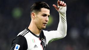 A file photo of Juventus' Cristiano Ronaldo.(REUTERS) A file photo of Juventus' Cristiano Ronaldo.(REUTERS)