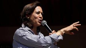 Instead of positioning herself as “the only black person on this stage”, what if Harris had called herself the only biracial among the 20 candidates in the race?(REUTERS) Instead of positioning herself as “the only black person on this stage”, what if Harris had called herself the only biracial among the 20 candidates in the race?(REUTERS)