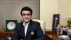 Sourav Ganguly poses for a photograph after taking charge as the new BCCI President at BCCI headquarters, in Mumbai, Wednesday, Oct. 23, 2019.(PTI) Sourav Ganguly poses for a photograph after taking charge as the new BCCI President at BCCI headquarters, in Mumbai, Wednesday, Oct. 23, 2019.(PTI)