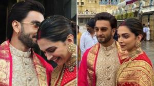 Inside Deepika Padukone, Ranveer Singh’s first wedding anniversary celebrations at Tirupati with family.(Instagram) Inside Deepika Padukone, Ranveer Singh’s first wedding anniversary celebrations at Tirupati with family.(Instagram)