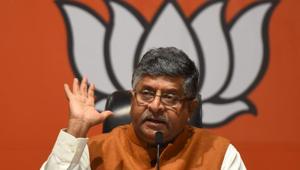 Union minister Ravi Shankar Prasad address press conference after the Rafale judgment in New Delhi on Thursday.(Mohd Zakir/ HT photo) Union minister Ravi Shankar Prasad address press conference after the Rafale judgment in New Delhi on Thursday.(Mohd Zakir/ HT photo)