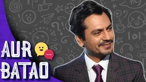 <p>In the latest episode of 'Aur Batao' RJ Stutee speaks with Bollywood actor Nawazuddin Siddiqui on his romantic life and favorite Bollywood actor. Nawazuddin also opens up on his upcoming movie Motichoor Chaknachoor and what is his favorite charecter among Manto, Balasaheb Thackaray and Ganesh Gaitonde. Watch the entire episode to know more. </p><p>Aur Batao is not your regular photoshopped chat show but makes hanging out with celebs a different (and fun) ballgame.</p>