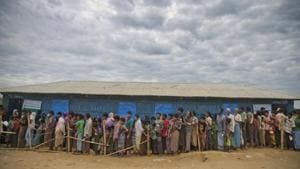 The court said a panel of judges on Thursday “authorised the commencement of the investigation in relation to any crime, including any future crime” committed against the Rohingyas.(AP photo) The court said a panel of judges on Thursday “authorised the commencement of the investigation in relation to any crime, including any future crime” committed against the Rohingyas.(AP photo)