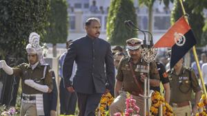 First Lieutenant Governor of Jammu and Kashmir, Girish Chandra Murmu, has said elections in the UT will be held soon.(PTI Photo/Representative) First Lieutenant Governor of Jammu and Kashmir, Girish Chandra Murmu, has said elections in the UT will be held soon.(PTI Photo/Representative)