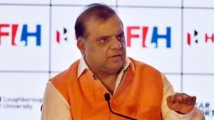 Indian Olympic Association President Narinder Batra.(PTI) Indian Olympic Association President Narinder Batra.(PTI)