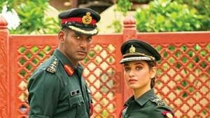 Action stars Vishal and Tamannaah in lead roles. Action stars Vishal and Tamannaah in lead roles.