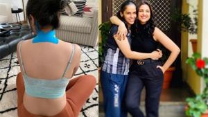 Parineeti Chopra injured herself on Saine Nehwal biopic sets. Parineeti Chopra injured herself on Saine Nehwal biopic sets.