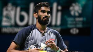Kidambi Srikanth crashes out.(Getty Images) Kidambi Srikanth crashes out.(Getty Images)