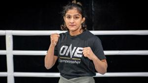 India's Ritu Phogat poses .(REUTERS) India's Ritu Phogat poses .(REUTERS)