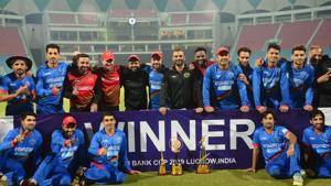 Afghanistan win series 2-1.(Deepak Gupta/HT Photo) Afghanistan win series 2-1.(Deepak Gupta/HT Photo)