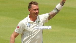 Dale Steyn is impressed by Mohammad Shami.(REUTERS) Dale Steyn is impressed by Mohammad Shami.(REUTERS)