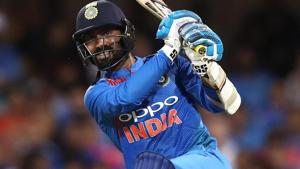 Dinesh Karthik in action.(Getty Images) Dinesh Karthik in action.(Getty Images)