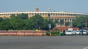 Political leaders are attending an all-party meeting called by Union parliamentary affairs minister Pralhad Joshi on Sunday,(Amal KS/HT PHOTO) Political leaders are attending an all-party meeting called by Union parliamentary affairs minister Pralhad Joshi on Sunday,(Amal KS/HT PHOTO)