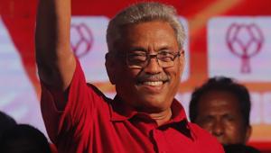 Gotabaya Rajapaksa served as the defence secretary during his elder brother Mahinda Rajapaksa’s tenure as president from 2005 to 2014.(AP Photo) Gotabaya Rajapaksa served as the defence secretary during his elder brother Mahinda Rajapaksa’s tenure as president from 2005 to 2014.(AP Photo)