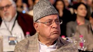 Former J&K Chief Minister Dr Farooq Abdullah was detained and placed under house arrest soon after Article 370 was nullified.(HT FILE Photo) Former J&K Chief Minister Dr Farooq Abdullah was detained and placed under house arrest soon after Article 370 was nullified.(HT FILE Photo)