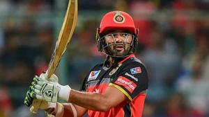 RCB batsman Parthiv Patel plays a shot during the Indian Premier League 2019.(PTI) RCB batsman Parthiv Patel plays a shot during the Indian Premier League 2019.(PTI)