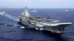 China’s first aircraft carrier Liaoning, made in the Soviet Union before its dissolution, was launched in 2012.(REUTERS PHOTO.) China’s first aircraft carrier Liaoning, made in the Soviet Union before its dissolution, was launched in 2012.(REUTERS PHOTO.)