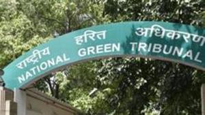 A bench headed by NGT Chairperson Justice Adarsh Kumar Goel held the UP government liable and slapped a penalty of Rs 10 crore on it.(Hindustan Times) A bench headed by NGT Chairperson Justice Adarsh Kumar Goel held the UP government liable and slapped a penalty of Rs 10 crore on it.(Hindustan Times)
