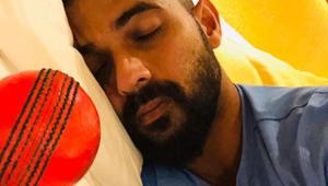 Ajinkya Rahane is excited about the pink ball(Ajinkya Rahane Twitter) Ajinkya Rahane is excited about the pink ball(Ajinkya Rahane Twitter)