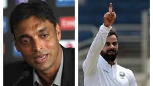 Shoaib Akhtar, Virat Kohli(HT Collage) Shoaib Akhtar, Virat Kohli(HT Collage)
