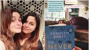 Alia Bhatt with her sister Shaheen Bhatt.(Instagram) Alia Bhatt with her sister Shaheen Bhatt.(Instagram)