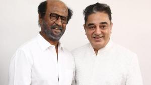 Celluloid superstar Rajinikanth said he would join hands with Makkal Needhi Maiam (MNM) party founder Kamal Haasan for the welfare of people of Tamil Nadu if such a situation arose.(HT PHOTO) Celluloid superstar Rajinikanth said he would join hands with Makkal Needhi Maiam (MNM) party founder Kamal Haasan for the welfare of people of Tamil Nadu if such a situation arose.(HT PHOTO)