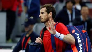Britain's Andy Murray during the China Open.(REUTERS) Britain's Andy Murray during the China Open.(REUTERS)