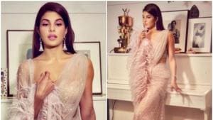 Jacqueline Fernandez spoke at an event in Mumbai on Monday.(Instagram) Jacqueline Fernandez spoke at an event in Mumbai on Monday.(Instagram)