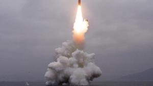 The night time testfire of Prithvi-2 was conducted successfully. (Representative image)(REUTERS Photo) The night time testfire of Prithvi-2 was conducted successfully. (Representative image)(REUTERS Photo)