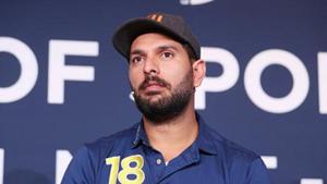 File image of India cricketer Yuvraj Singh.(Getty Images for Laureus) File image of India cricketer Yuvraj Singh.(Getty Images for Laureus)