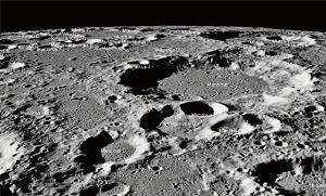 NASA image shows the targeted landing site of Chandrayaan-2 lander Vikram.(PTI) NASA image shows the targeted landing site of Chandrayaan-2 lander Vikram.(PTI)