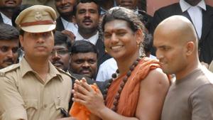 Nithyananda is also an accused in an alleged rape case filed against him in Karnataka.(File photo) Nithyananda is also an accused in an alleged rape case filed against him in Karnataka.(File photo)