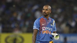 File image of Shikhar Dhawan.(AP) File image of Shikhar Dhawan.(AP)