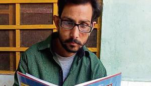 Anahad Fareed says that his life changed after he started studying Sanskrit and he wants to keep serving it till he is alive.(HT Photo) Anahad Fareed says that his life changed after he started studying Sanskrit and he wants to keep serving it till he is alive.(HT Photo)