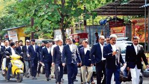 The resolution also makes it compulsory for lawyers to attend continuous legal education programs to be organised by bar councils or bar associations.(HT File Photo) The resolution also makes it compulsory for lawyers to attend continuous legal education programs to be organised by bar councils or bar associations.(HT File Photo)