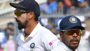 India's Umesh Yadav (R) and India's Ishant Sharma(AFP) India's Umesh Yadav (R) and India's Ishant Sharma(AFP)