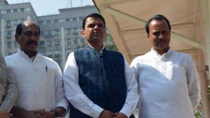 File photo of Maharashtra CM Devendra Fadnavis and NCP leader Ajit Pawar (Photo by Arun Patil / HT Archive) File photo of Maharashtra CM Devendra Fadnavis and NCP leader Ajit Pawar (Photo by Arun Patil / HT Archive)