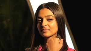 New Delhi: Radhika Apte at an event in New Delhi.(IANS) New Delhi: Radhika Apte at an event in New Delhi.(IANS)