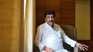 Indian National Congress party leader Ashok Shankarrao Chavan at Nanded, Maharashtra in October 2019.(Satish Bate/HT file photo) Indian National Congress party leader Ashok Shankarrao Chavan at Nanded, Maharashtra in October 2019.(Satish Bate/HT file photo)