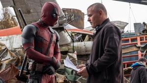 Ryan Reynolds and Tim Miller on the sets of Deadpool. Ryan Reynolds and Tim Miller on the sets of Deadpool.