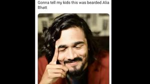 The comparison comes during “Gonna tell my kids” trend.(Twitter) The comparison comes during “Gonna tell my kids” trend.(Twitter)