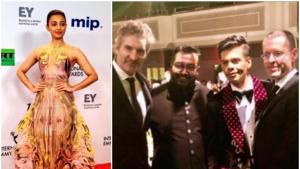 Radhika Apte, Karan Johar, Anurag Kashyap were among the Indian artists and filmmakers who attended the International Emmys 2019 in New York.(iemmys/Twitter and Instagram) Radhika Apte, Karan Johar, Anurag Kashyap were among the Indian artists and filmmakers who attended the International Emmys 2019 in New York.(iemmys/Twitter and Instagram)