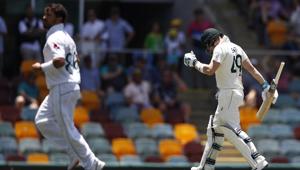 Steve Smith of Australia looks dejected after being dismissed by Yasir Shah of Pakistan during day three of the 1st Domain Test.(Getty Images) Steve Smith of Australia looks dejected after being dismissed by Yasir Shah of Pakistan during day three of the 1st Domain Test.(Getty Images)