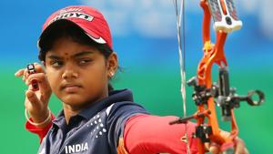File photo of Jyothi Surekha Vennam.(Getty Images) File photo of Jyothi Surekha Vennam.(Getty Images)