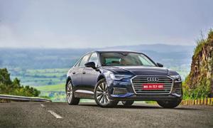 The new A6 has a lot more chrome and bling than before The new A6 has a lot more chrome and bling than before